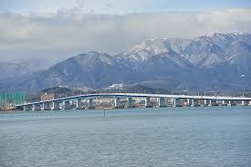 琵琶湖大橋冬